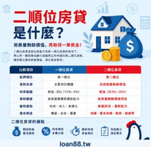 二順位房貸是什麼